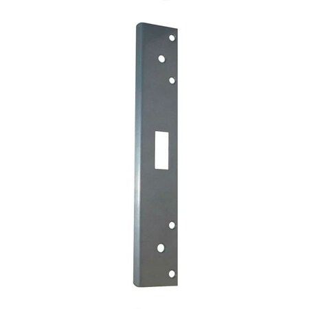 Don-Jo 1-3/8" x 12" Single Hole Strike for Key in Knob or Deadbolt FL212NSL